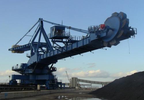 臂架型斗輪堆取料機