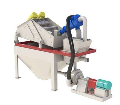 細砂回收機工作原理圖 