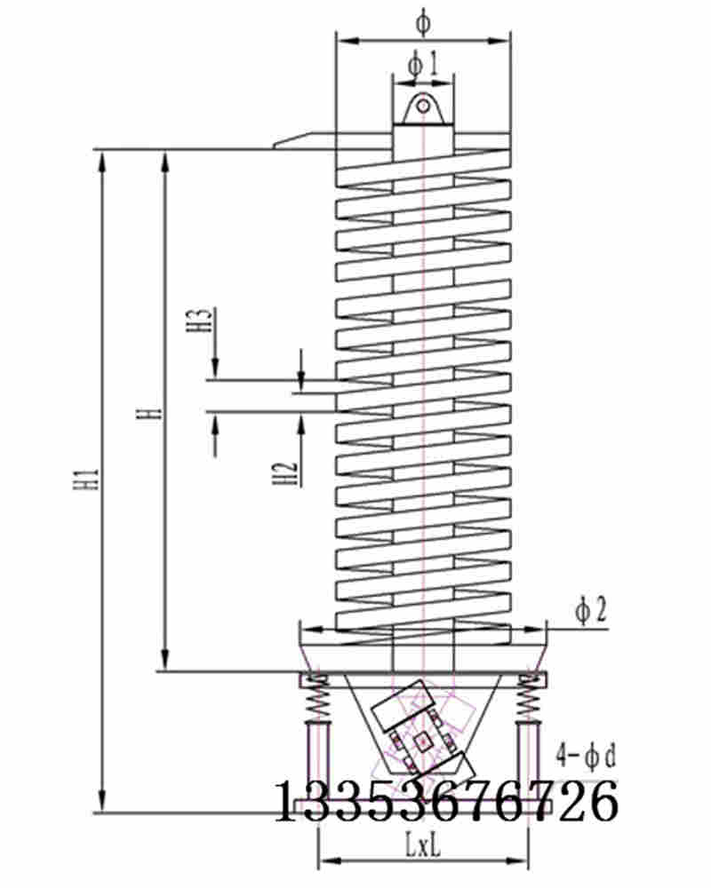 振動提升機結(jié)構(gòu)原理
