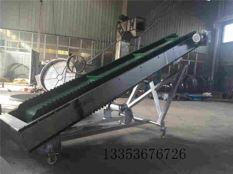 雙向移動式擋邊膠帶輸送機生產廠家詳細介紹